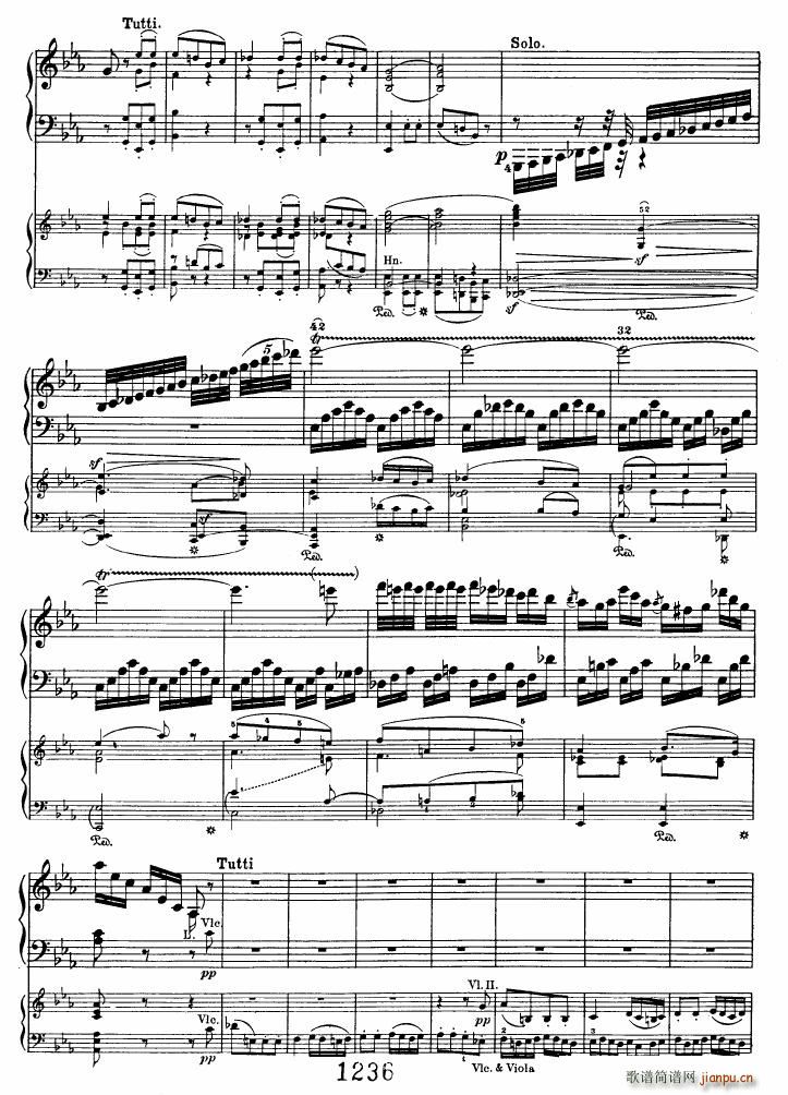 Beethoven op 37 Piano Concerto no 3 2pno red (V)3