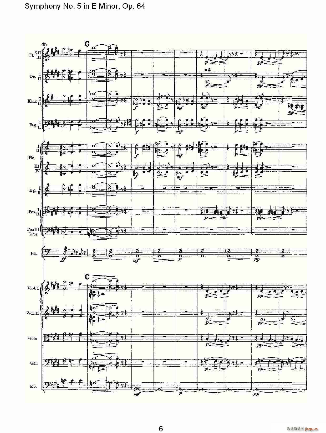 Symphony No. 5 in E Minor, Op.64(ʮּ)6