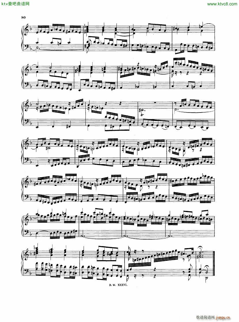 Bach JS BWV 903 Chromatische Fantasie Fuge(V)10