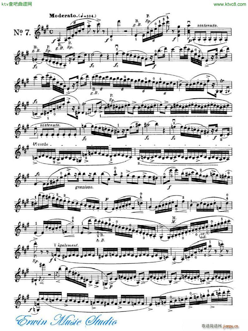 _ 24׾Pierre Rode 24 Studi Per violino 01 08(ʮּ)13