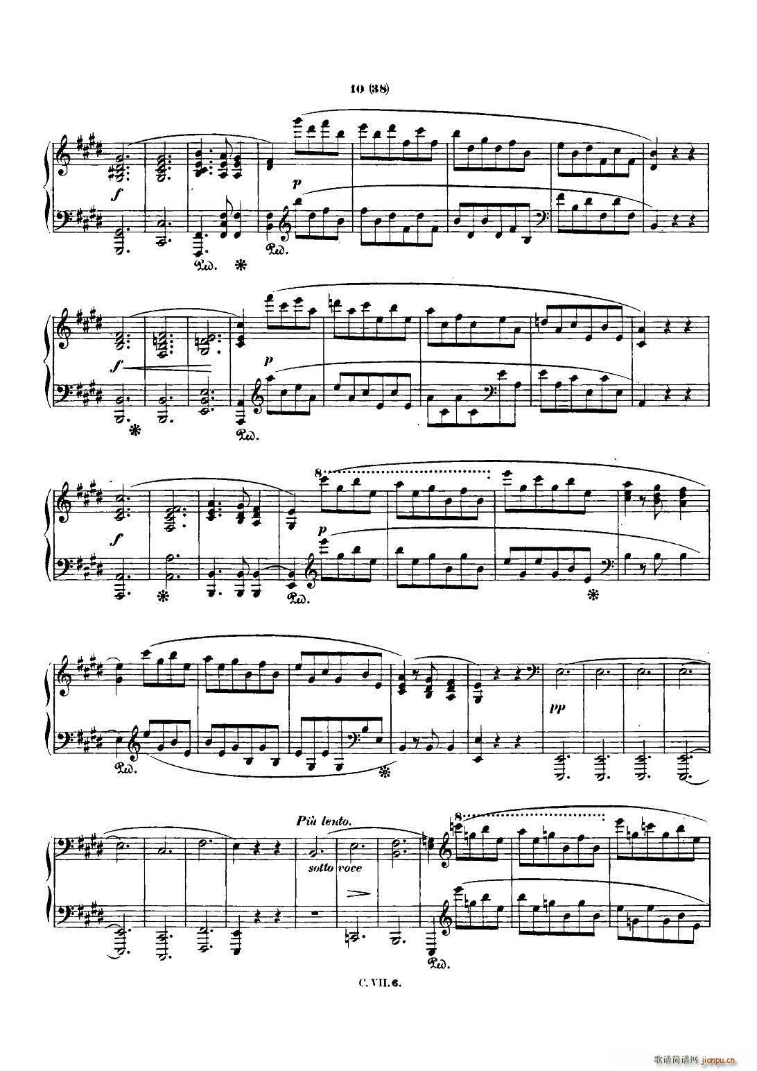 Ф Co Chopin Scherzo No 3 cС{ Op 39(V)9