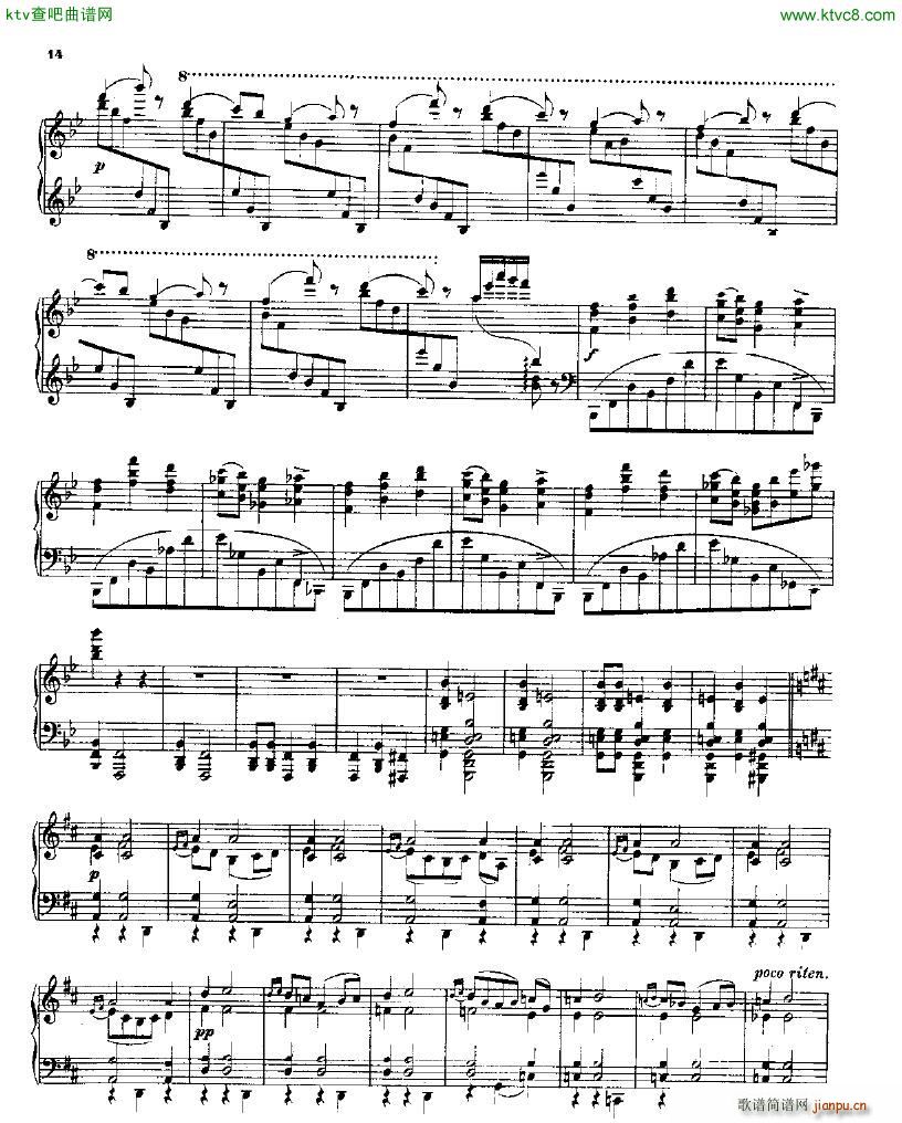 Balakirev Piano Sonata In B Flat Minor(V)13