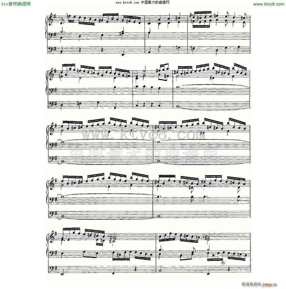 Prelude in G Major BWV 568 LV(ʮּ)3
