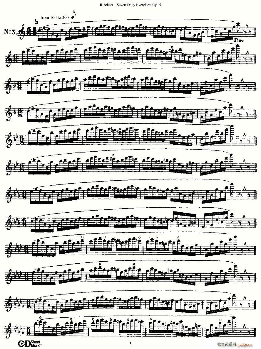 Seven Daily Exercises, Op.5(ʮּ)5