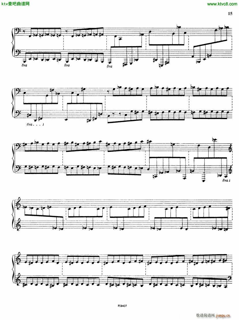 Ginastera op 53 Sonata No 2(V)15