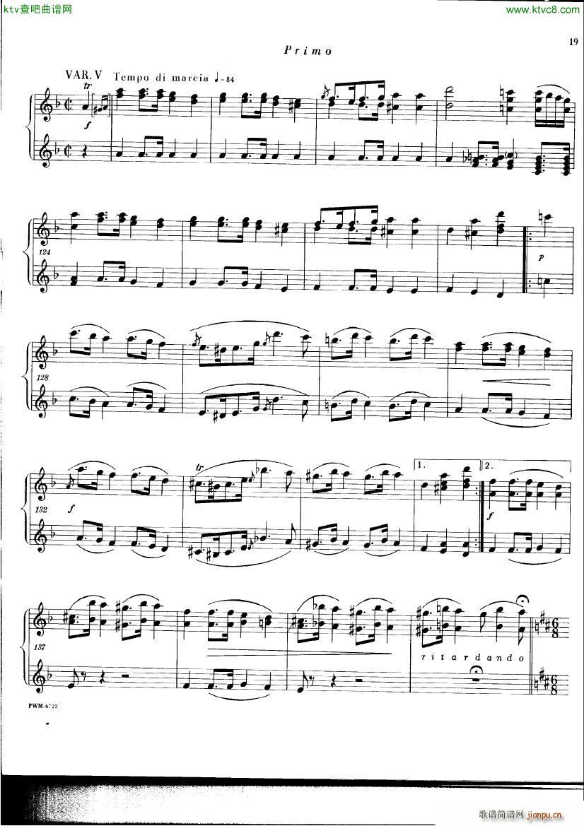 Chopin ekier variations in D(V)17
