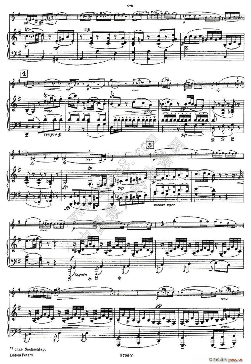 Mozart Violin Sonata No 3 KV 306 СQ(СV)13