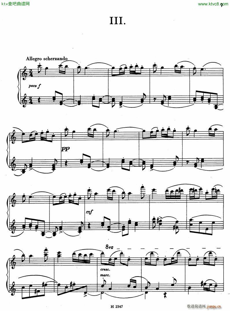 Hurnik piano sonatina(V)9