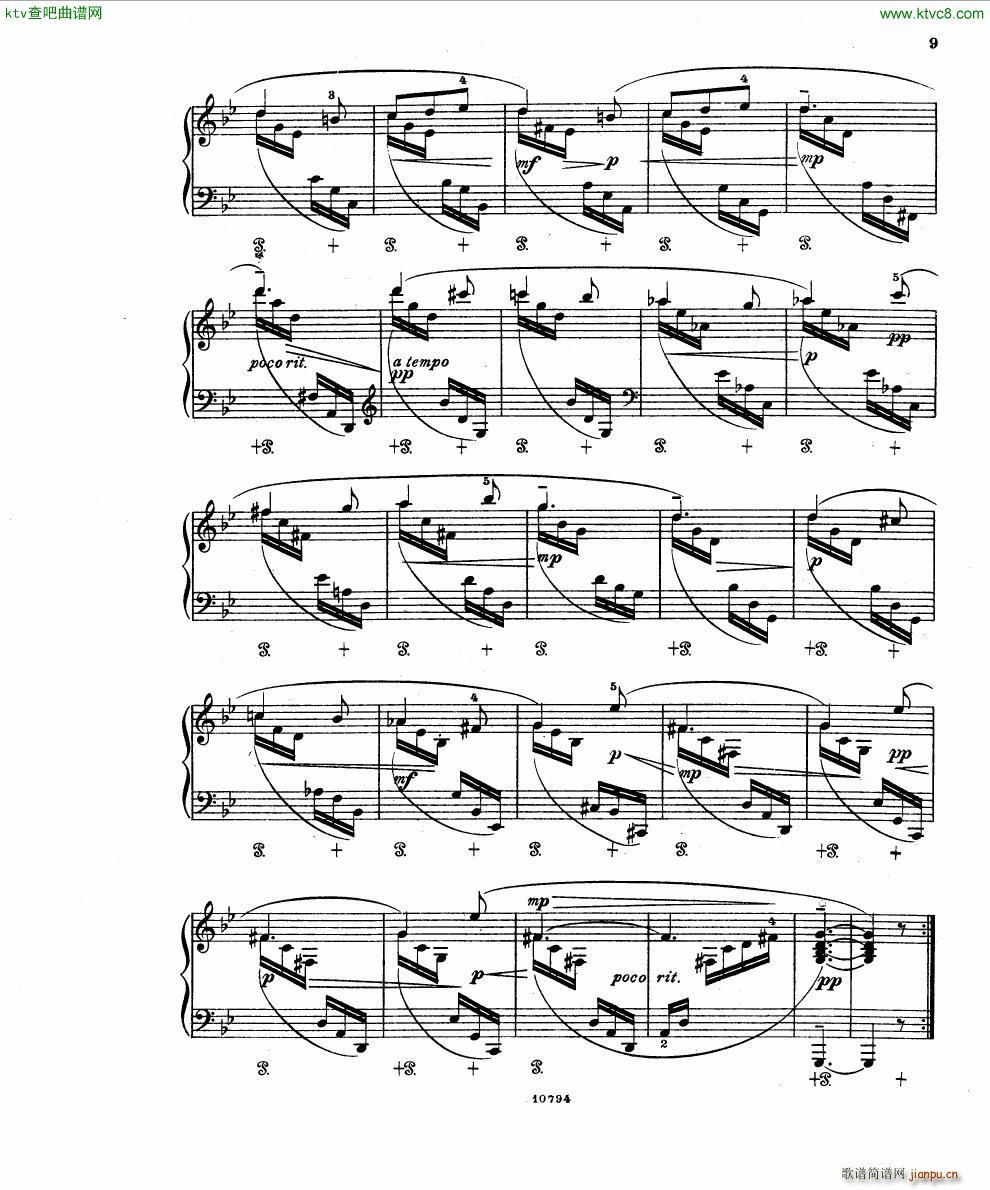 Fuchs Robert Improvisation pour clavier op 11(V)7