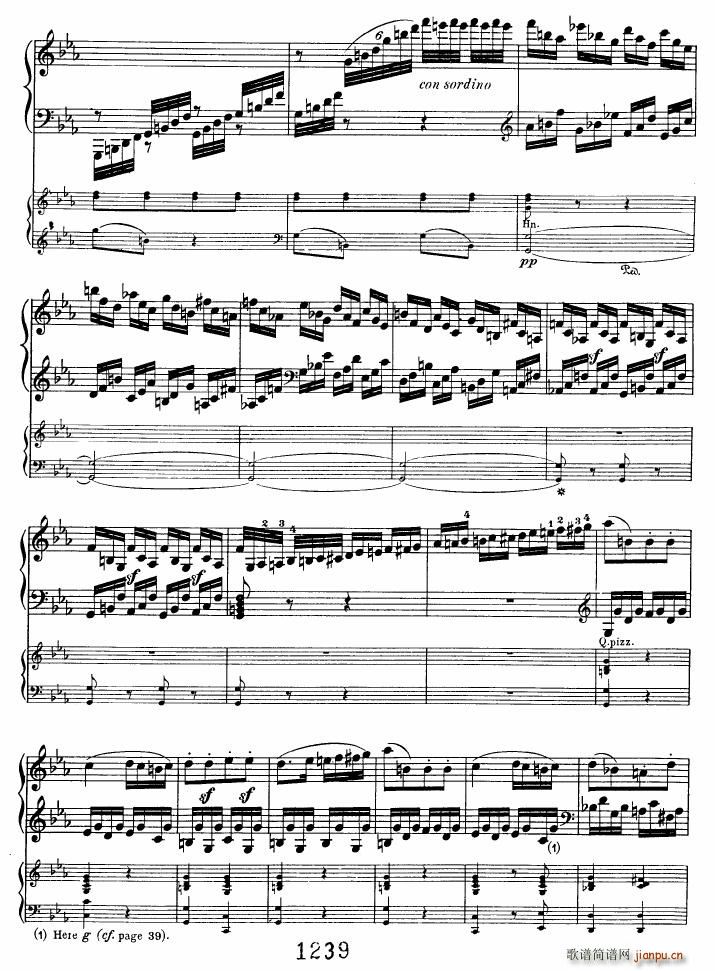 Beethoven op 37 Piano Concerto no 3 2pno red (V)6