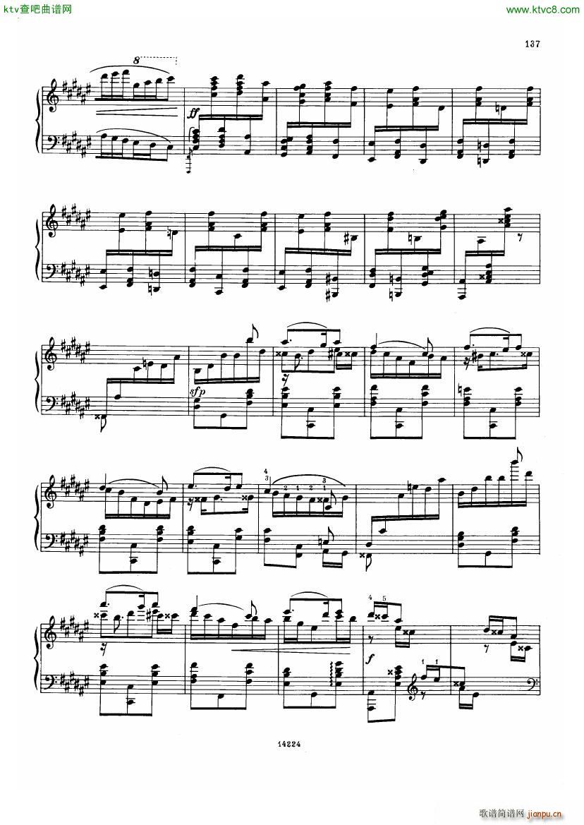 Balakirev Scherzo No 3(V)12