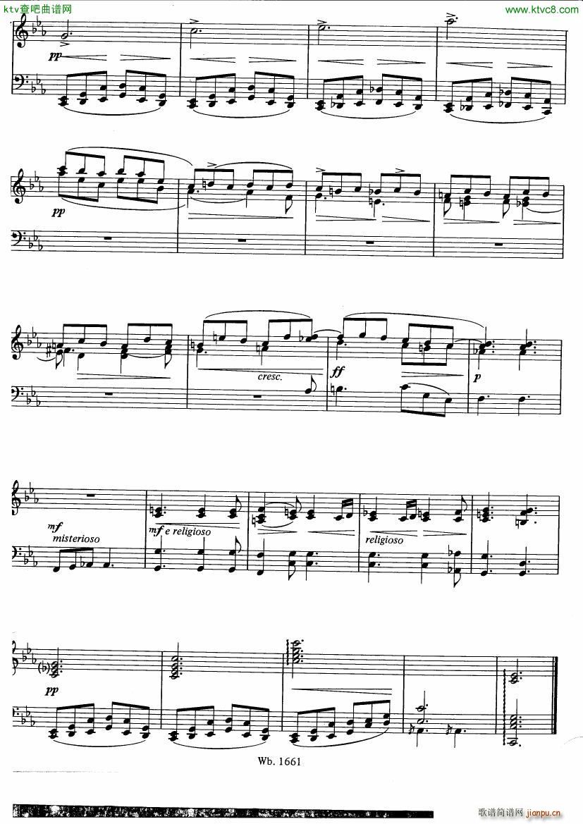 Busoni Suite Campestre for Piano(V)14