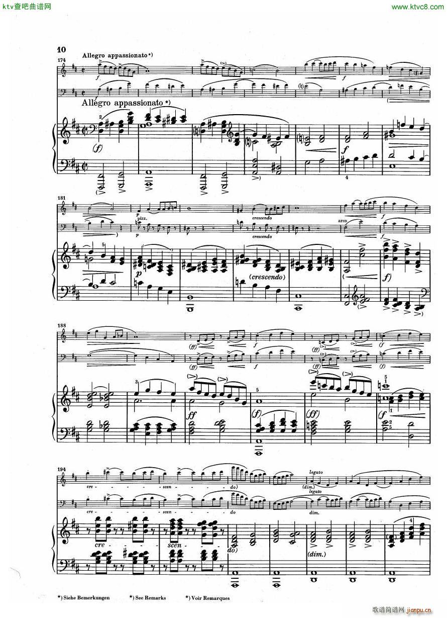 Debussy Trio en Sol(V)10