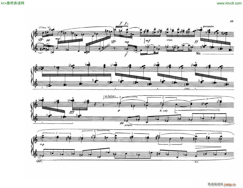 12 New Etudes (V)8