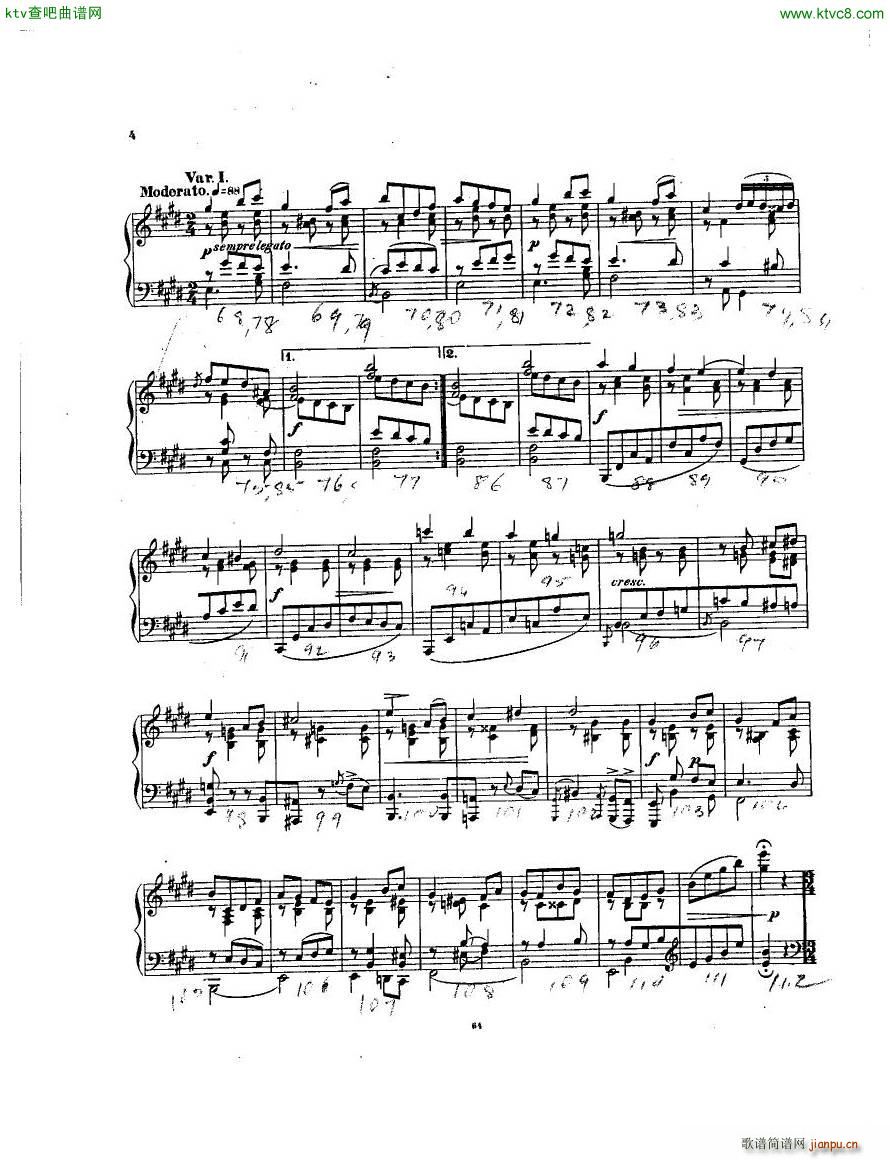 Antipov op 3 Variations(V)3