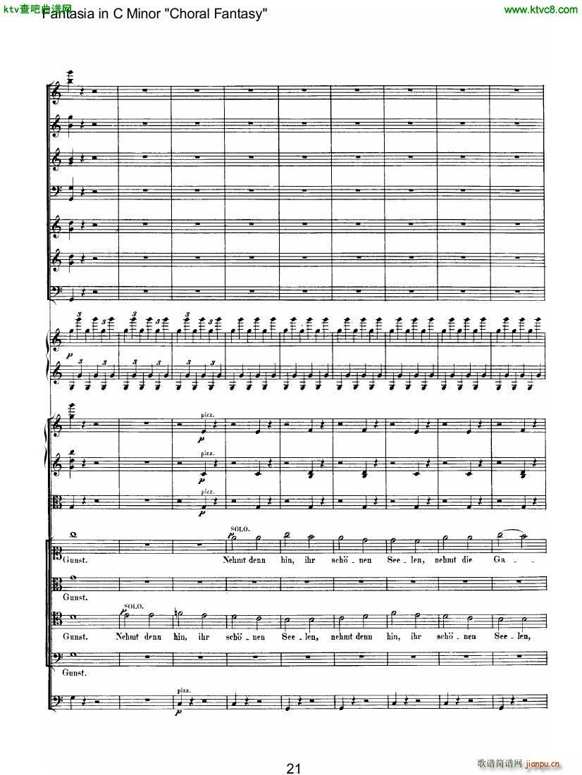Beethoven op 80 Choral Fantasy (V)6