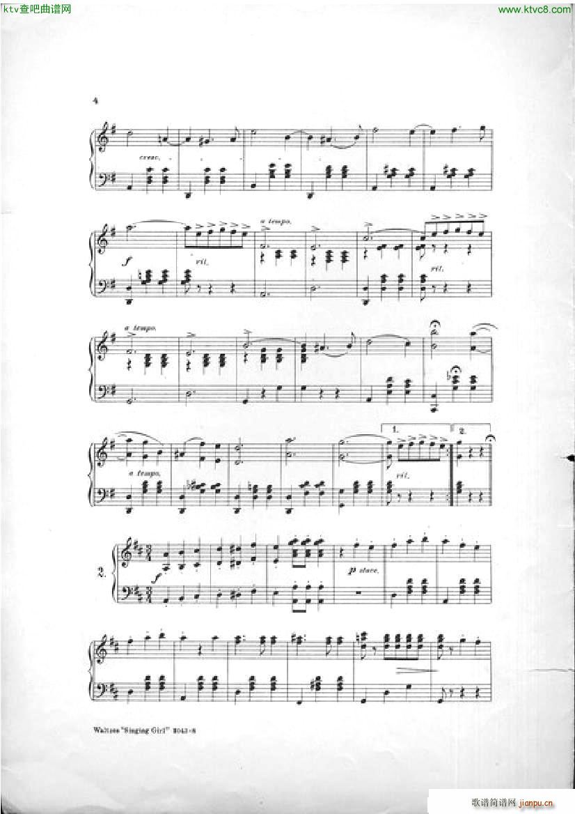 Victor Herbert The Singing Girl 1 Waltzes(V)3