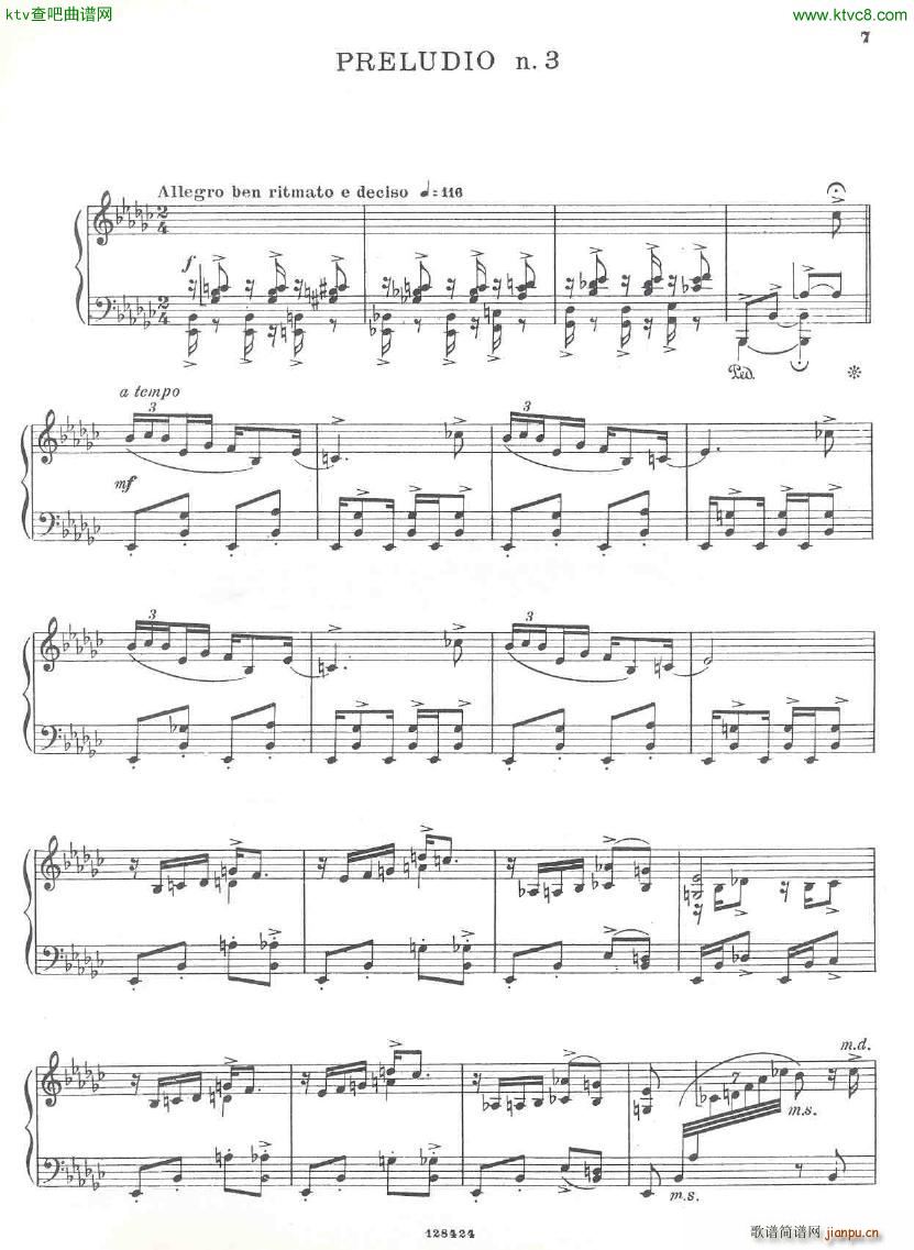 Gershwin 3 Preludes(V)7