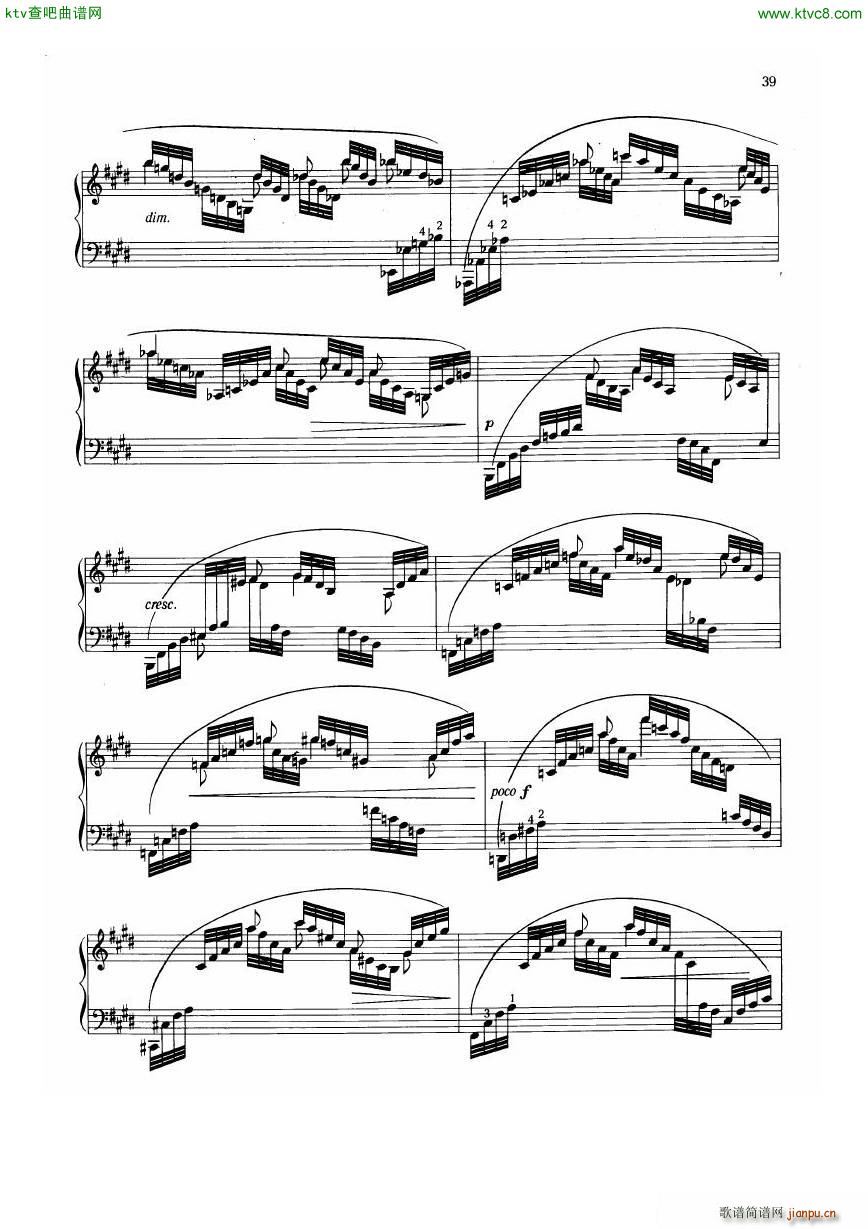 Dohnanyi Etude Op 28 5(V)5