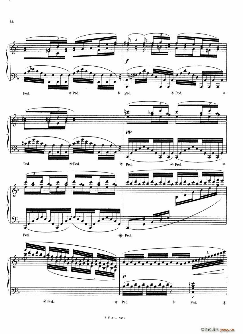 Chaminade 6 Etudes Op35 (V)3