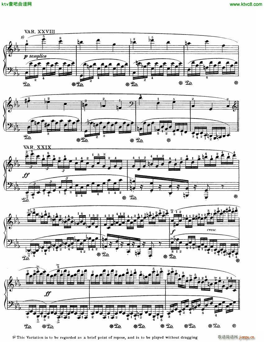 Beethoven WoO 80 32 Variations in C Minor(V)15