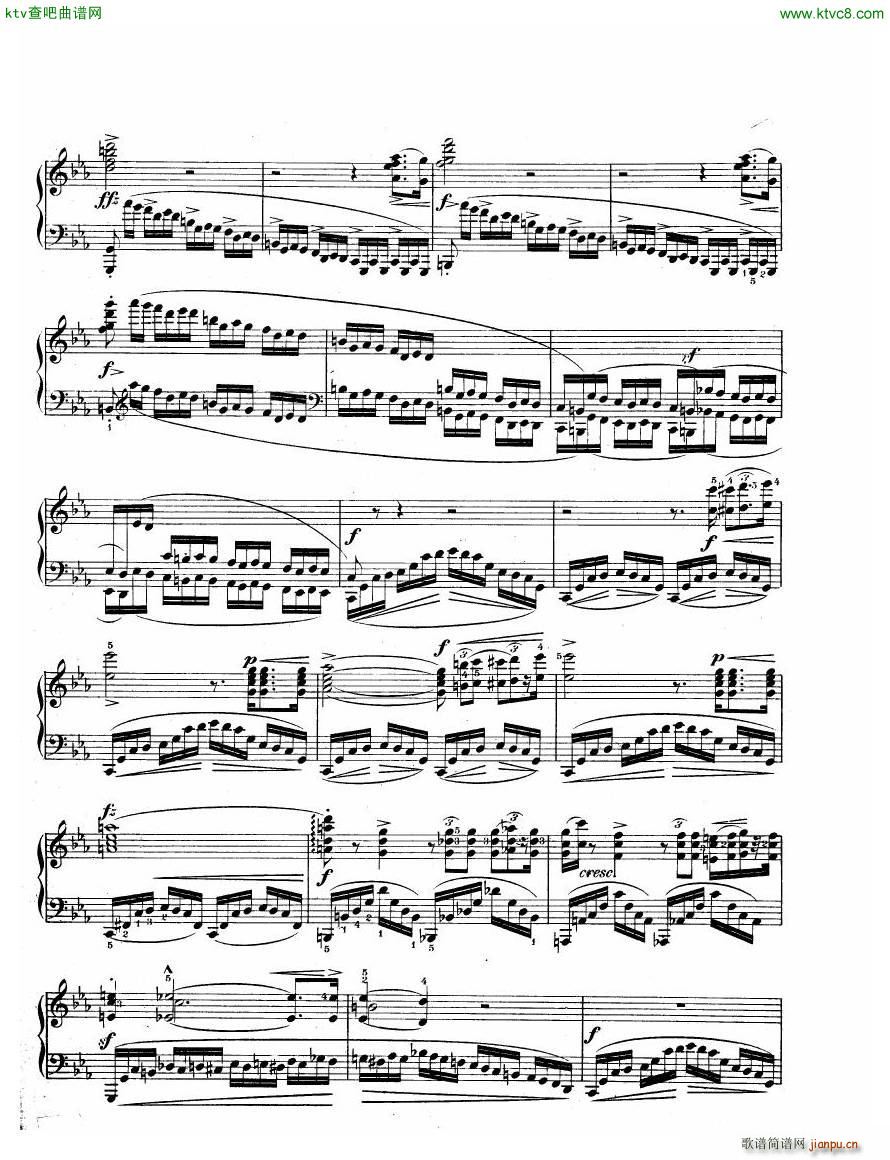 et10 12 in C minor Revolutionary etude(V)3
