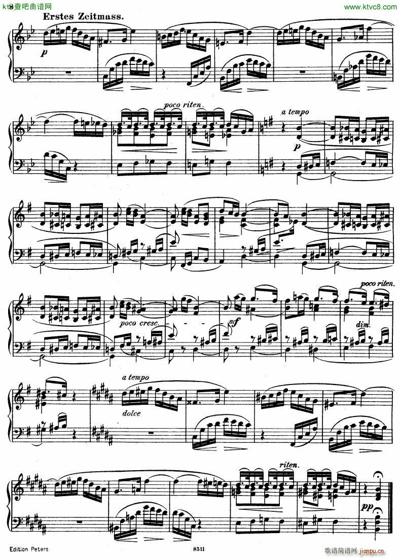 D Albert op 16 no 3 Intermezzo(V)7