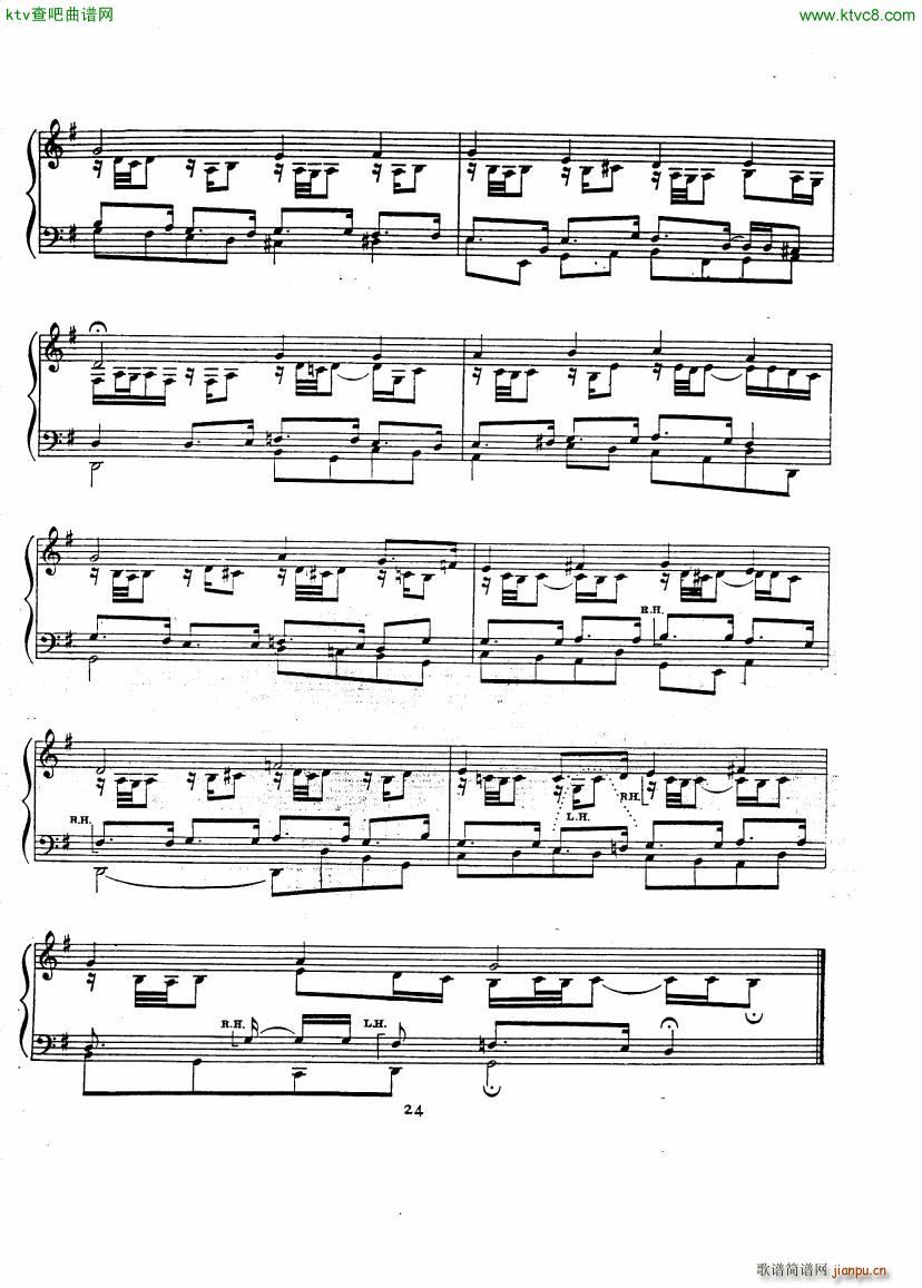 Bach JS A transcription book for Harriet Cohen(V)27