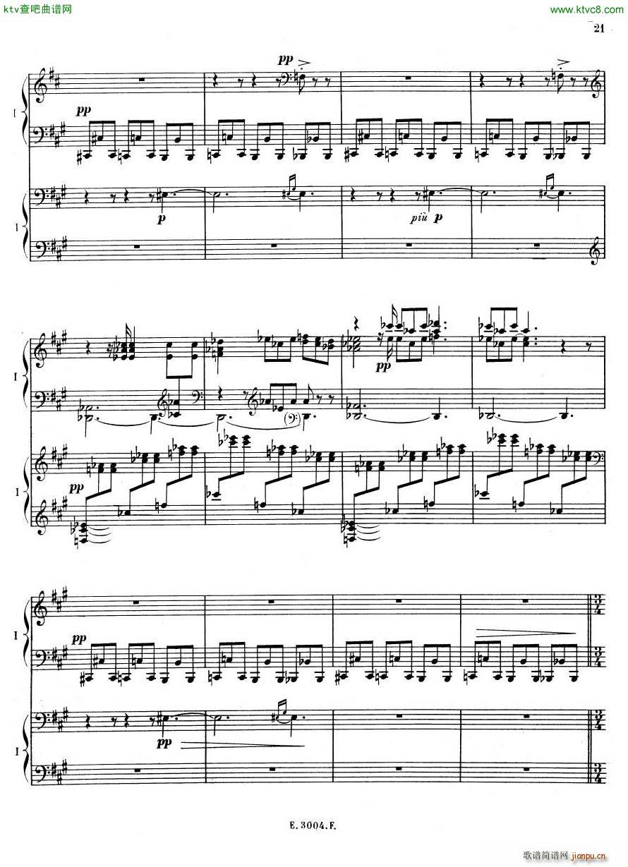 Debussy Ravel 3 Nocturnes 2pno(V)29