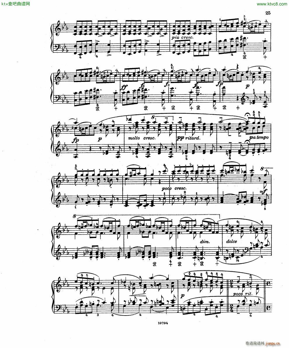 Fuchs Robert Improvisation pour clavier op 11(V)23