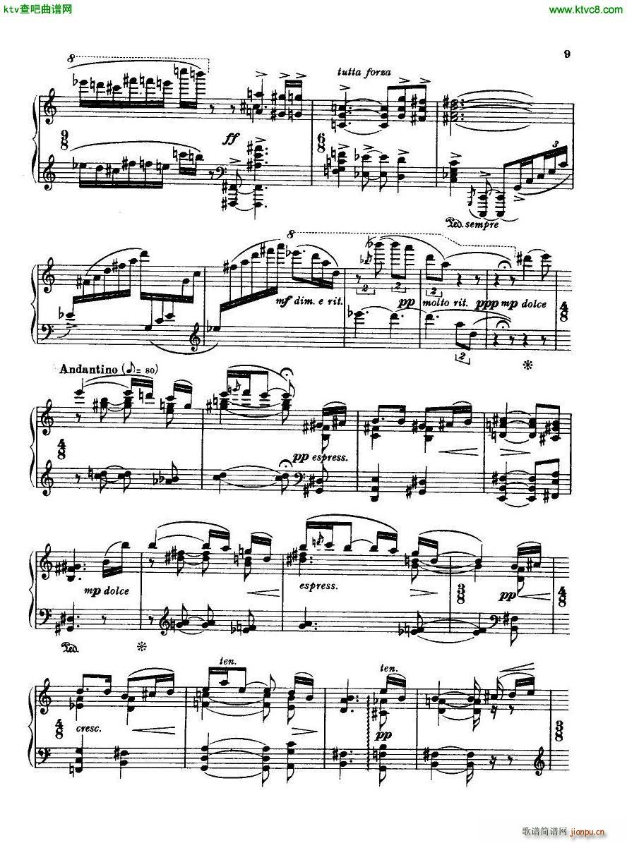 Bridge H160 Piano Sonata 1923 4(V)9