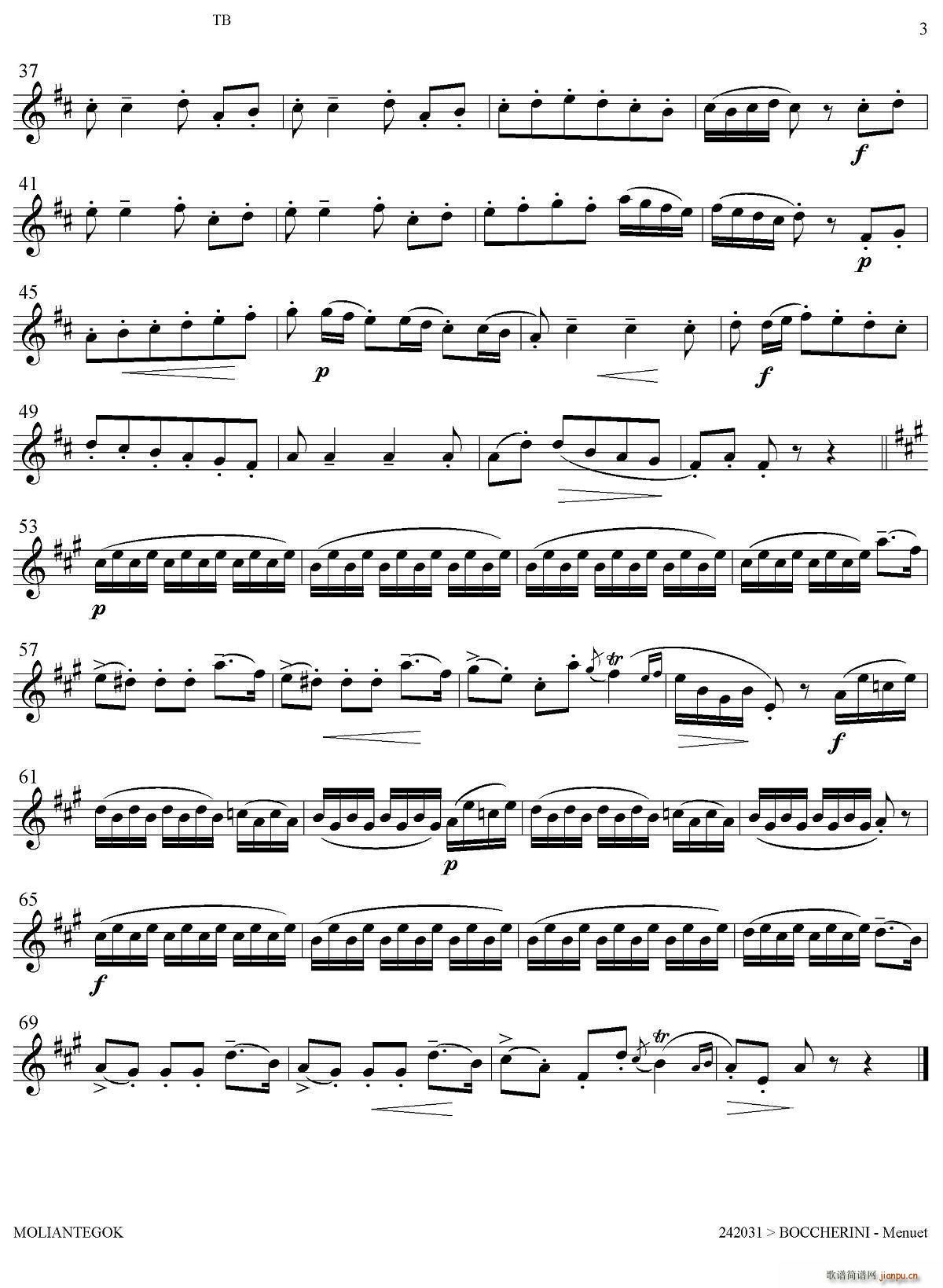 Quintette Op 11 No 5 (V)8
