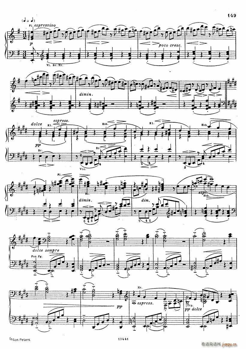Brahms op 98 Singer Symphonie Nr 4(V)31