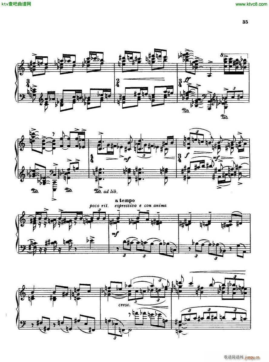 Bridge H160 Piano Sonata 1923 4(V)35