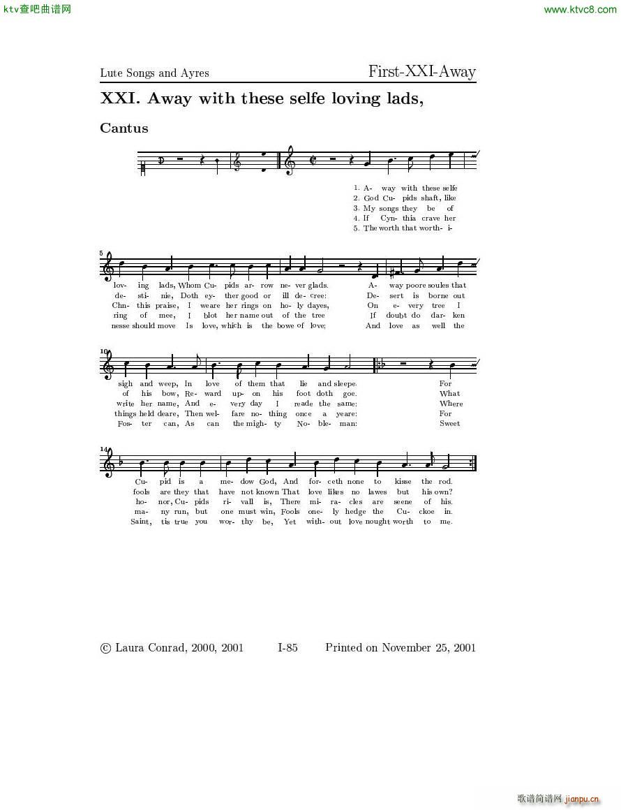 Dowland Lute Music (V)41