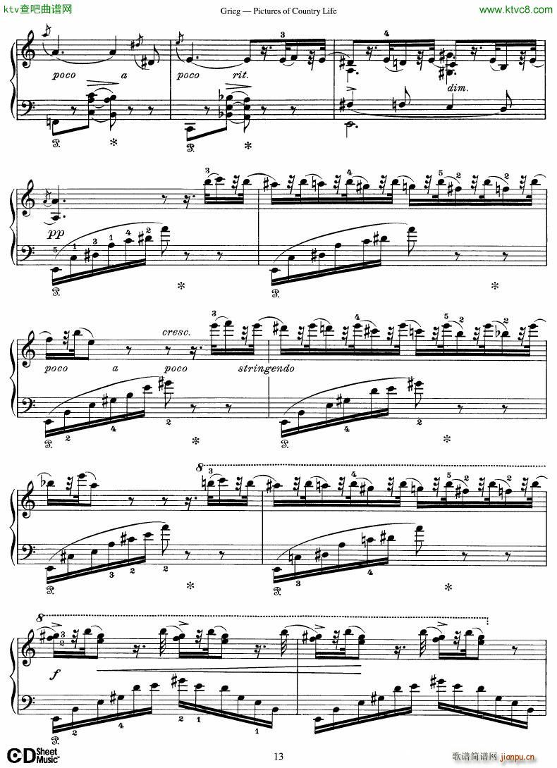 Grieg Pictures Of COuntry Life(V)13