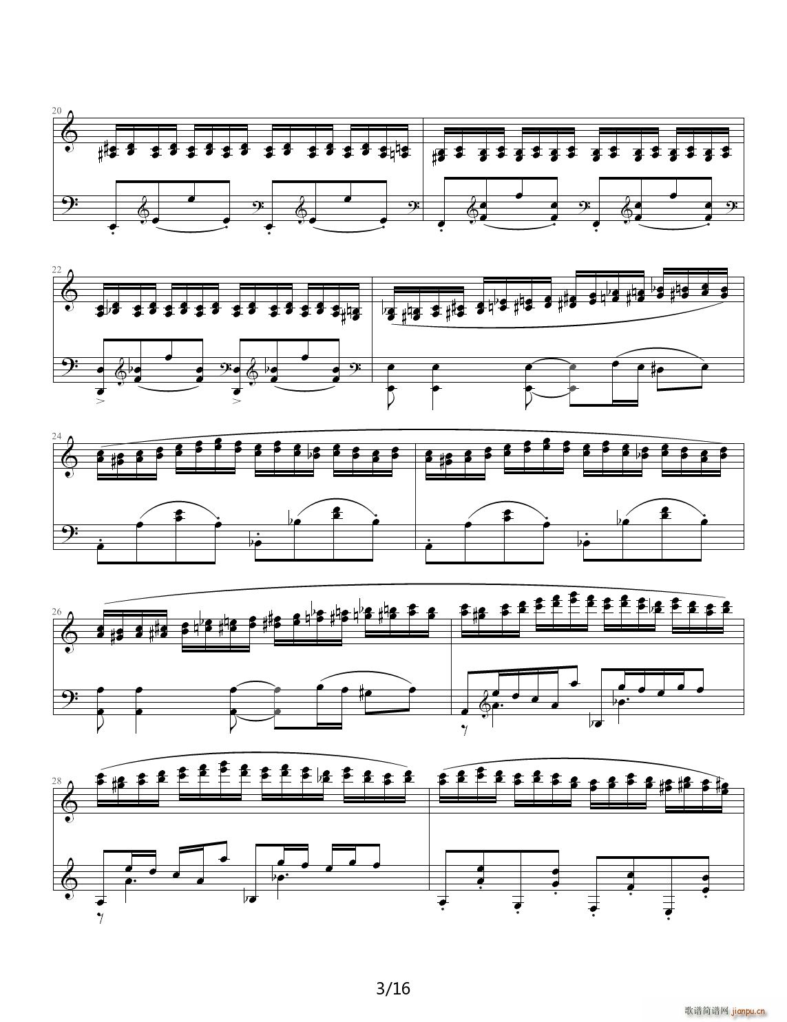 Etude in A Minor C{(dio)(V)3