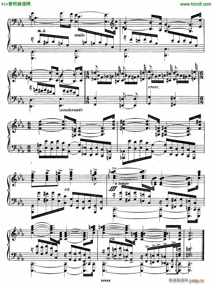 Gliere 25 Preludes op30 Book1(V)5