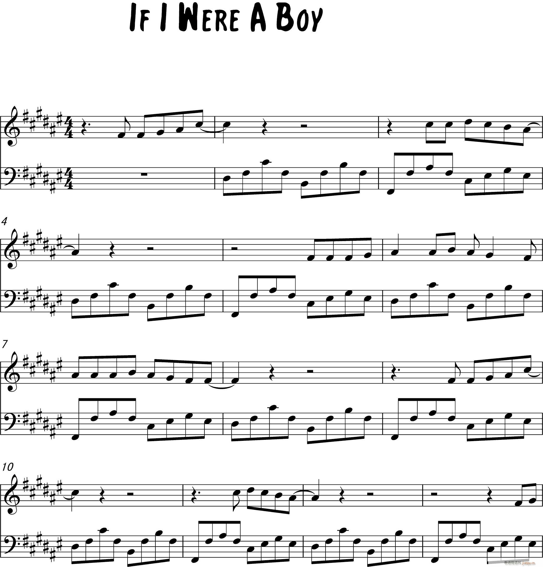 If I Were A Boy(V)1
