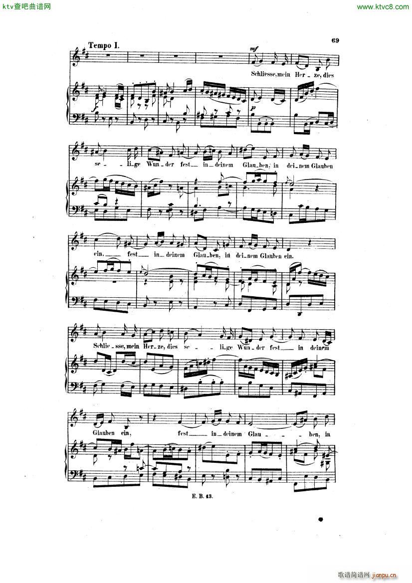 Bach JS BWV 248 Christmas Oratorio No 30 35(V)6