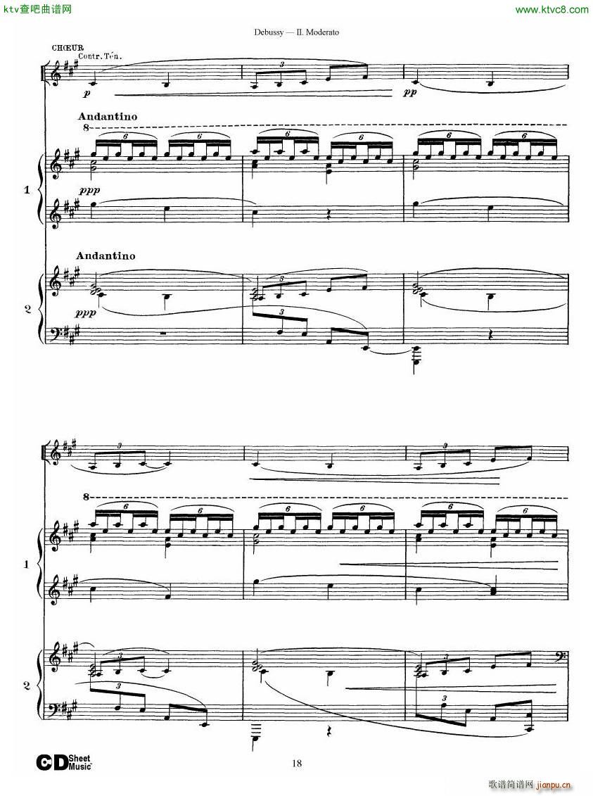 Debussy Printemps II(V)18