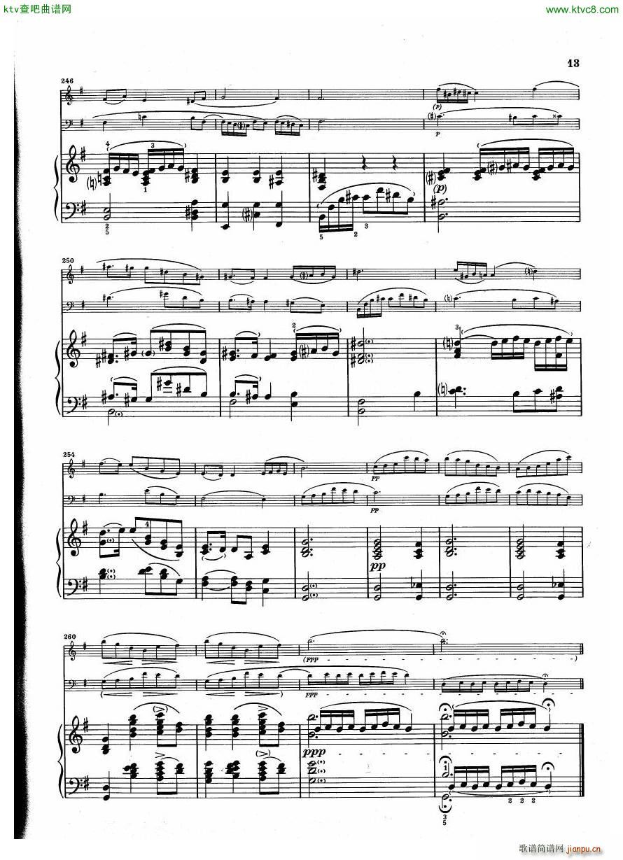 Debussy Trio en Sol(V)13