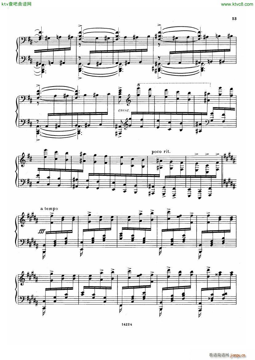 Balakirev Scherzo No 1(V)16