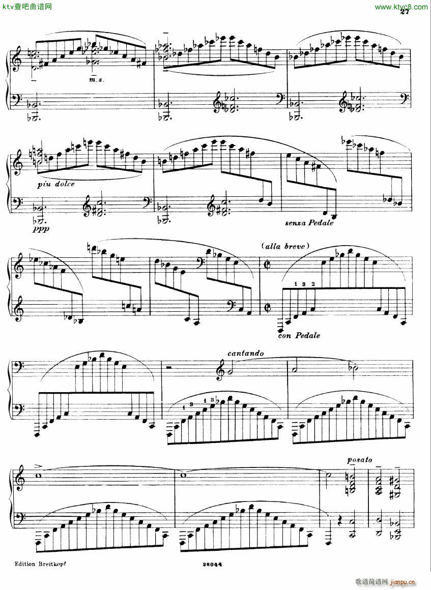 Busoni 1 Elegy No 3(V)8