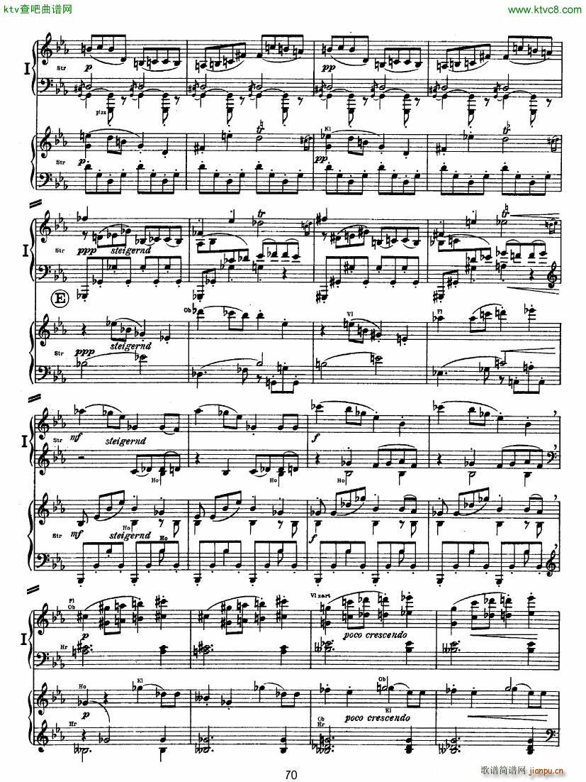 Bruckner Symphony No 4 4 hands arr (V)19