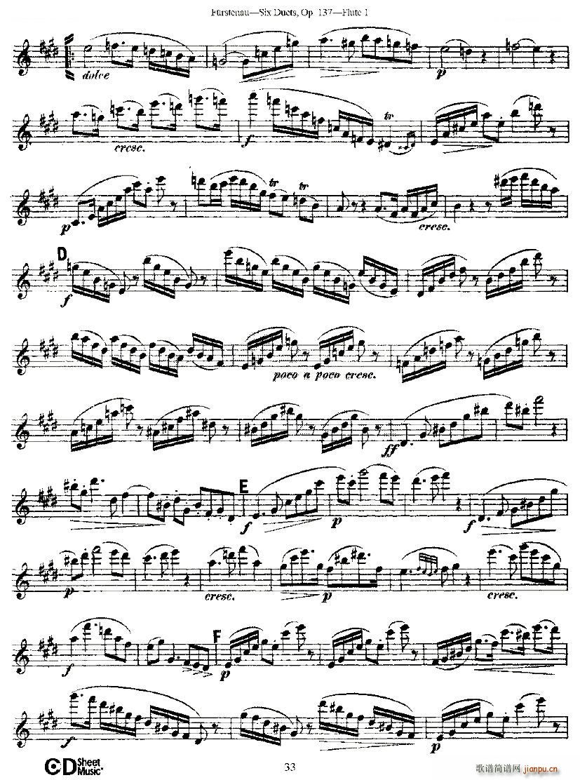 Six Duets Op 137 ֮  Ʒ 137̖ ~(V)3
