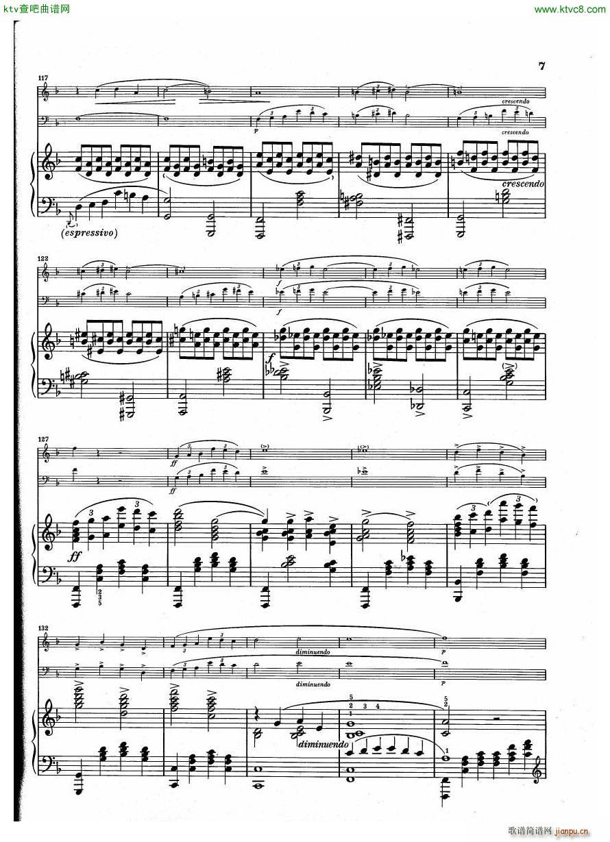 Debussy Trio en Sol(V)7