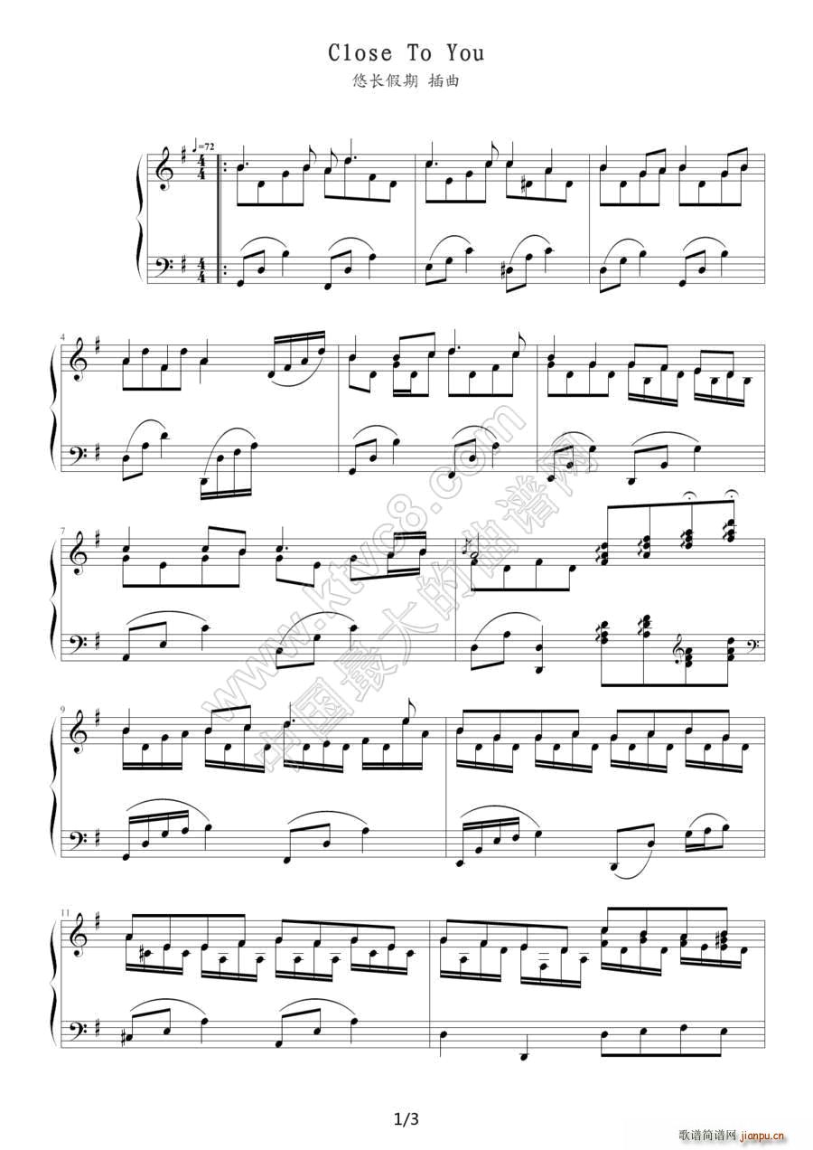 Close To You  L(zhng) (V)1