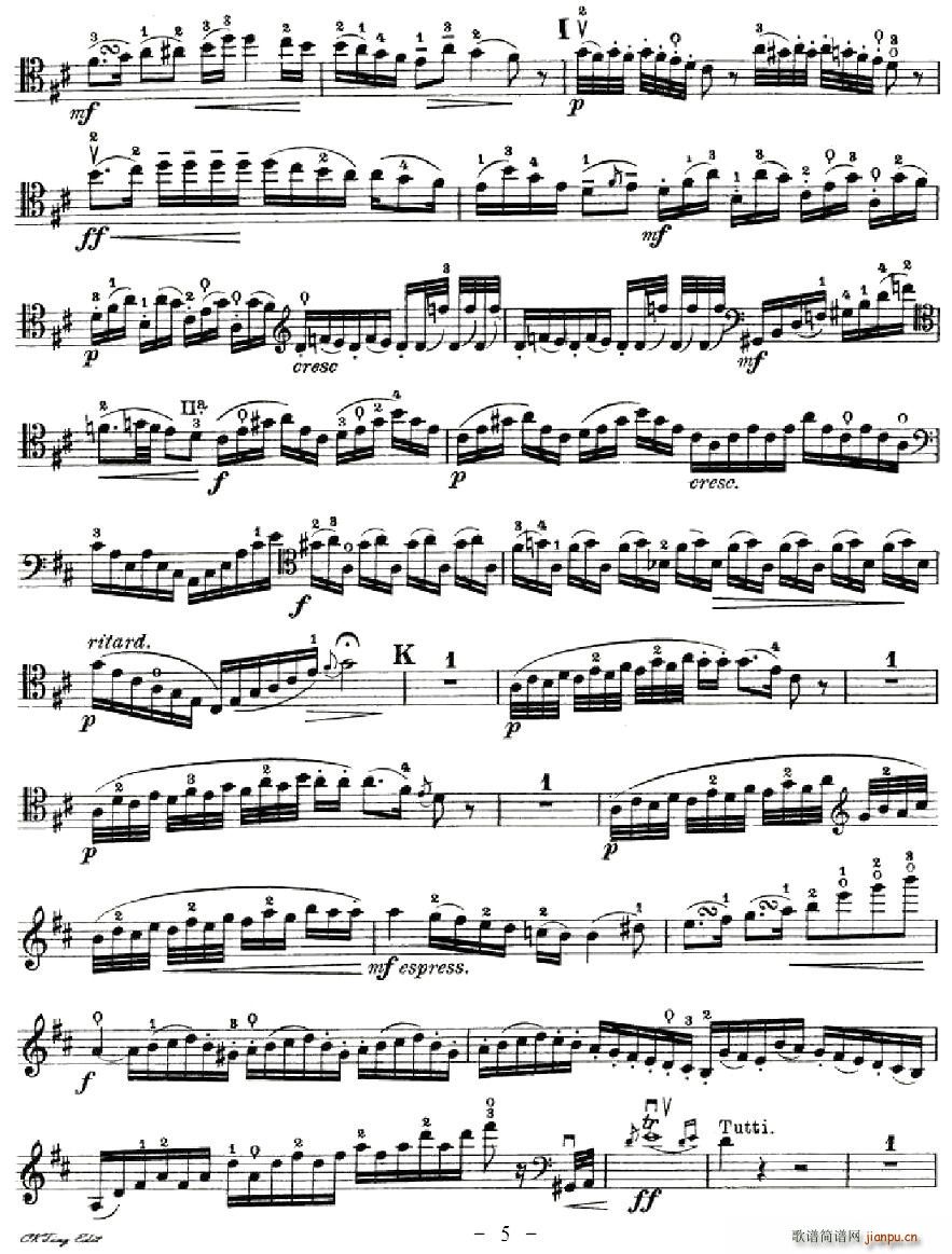 J. Haydn Concerto in D Major(V)5