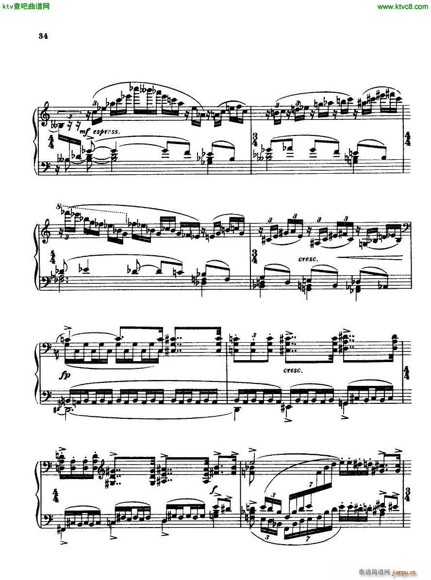 Bridge H160 Piano Sonata 1923 4(V)34
